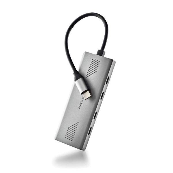 NGS Wonder 4-C Hub USB-C 4 in 1 - 4x USB-C - Velocità di Trasmissione fino a 5 Gbps