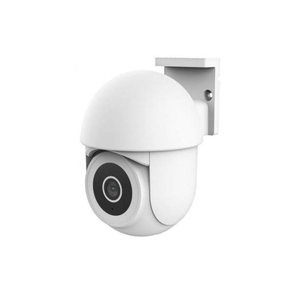 Trust Telecamera di Sorveglianza IPCAM-3900 WiFi - Visione Notturna - Rilevamento Movimento - Funzione di Tracciamento - Microfono Integrato - Colore Bianco