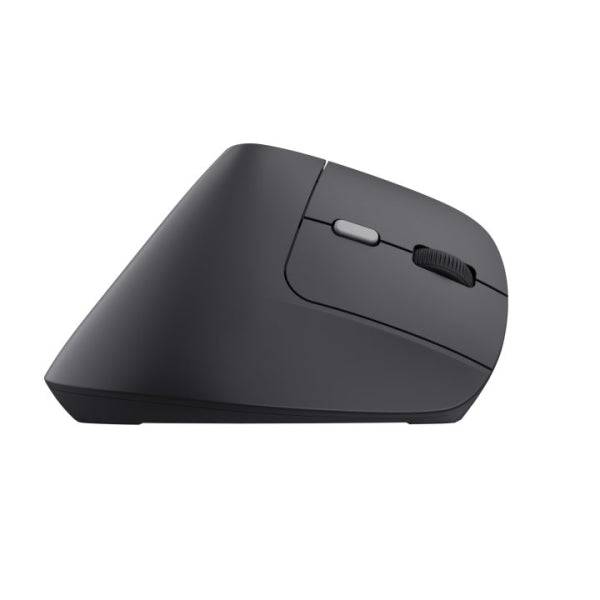 Trust Bayo II Mouse Wireless USB - Tecnologia Silent Click - 6 Pulsanti - Ricaricabile via USB-C - Colore Nero