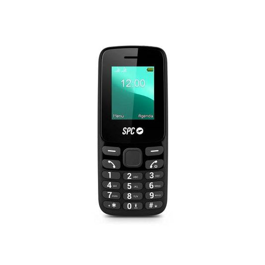 SPC Talk 2 Go Telefono Cellulare - Corpo Compatto e Leggero - Schermo 1.77 Pollici - Dual Sim - Batteria 1000Mah - Radio FM - Torcia e Fotocamera - Colore Nero