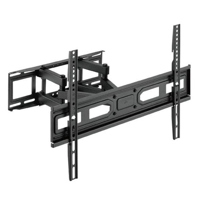 Ewent Supporto a Parete per TV da 37" a 80" - Movimento Completo - 3 Pivot - VESA Massimo 600x400 - Colore Nero
