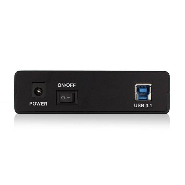 Ewent EW7056 Contenitore Esterno Disco Rigido SATA 3.5" - Senza Viti - USB 3.2 - Cavo 80cm - Nero