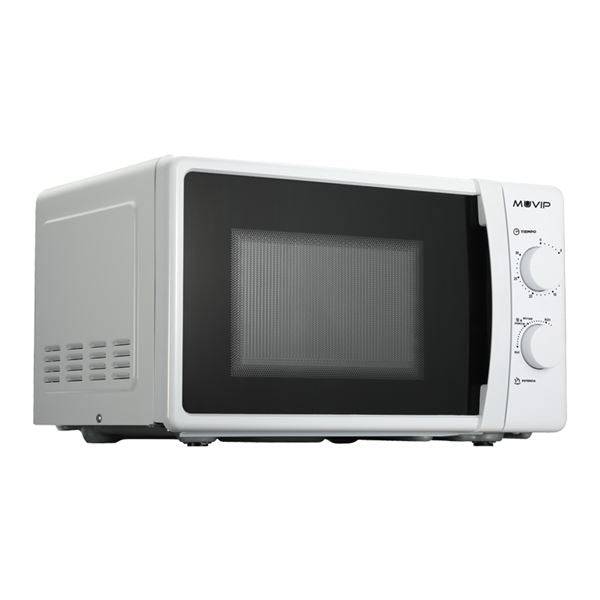 Muvip Forno a Microonde - Capacità 20L - Potenza 700W - 6 Livelli di Potenza - Timer 30min - Scongelamento - Colore Bianco