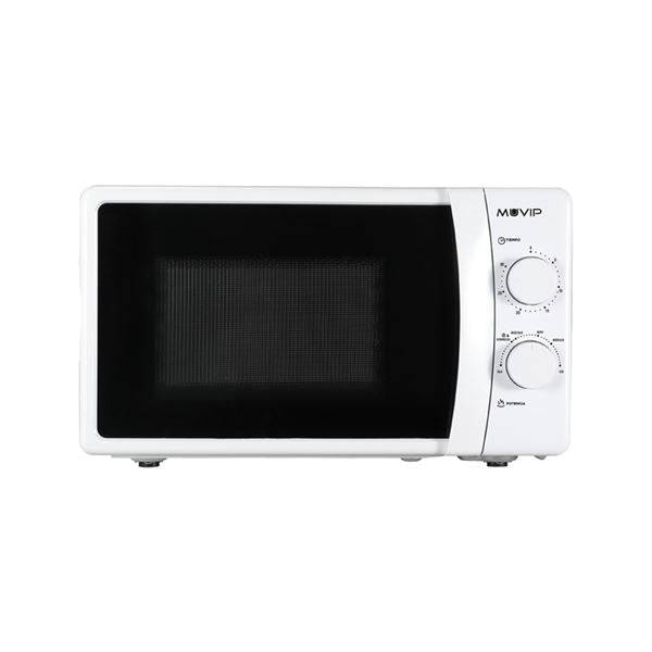 Muvip Forno a Microonde - Capacità 20L - Potenza 700W - 6 Livelli di Potenza - Timer 30min - Scongelamento - Colore Bianco