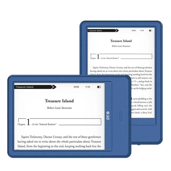 SPC Dickens 2 Pro eBook - Schermo Retroilluminato 6" Touch - Inchiostro Elettronico - 8GB di Memoria - Sottile e Leggero - Autonomia un Mese - Rotazione 90º