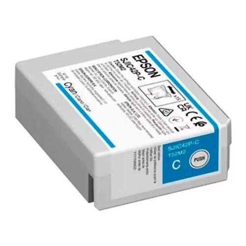 Epson SJIC42P-C Ciano Cartuccia d'Inchiostro Originale - C13T52M240