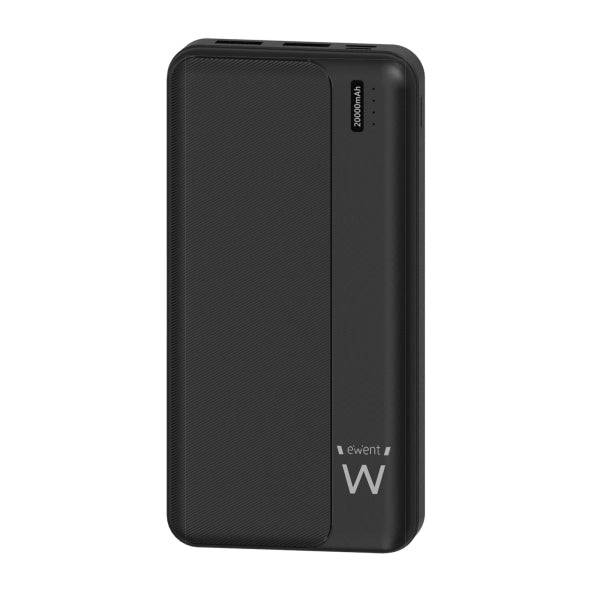 Ewent EW1163 Powerbank 20000mAH 22.5W PD - USB-A, USB-C - Colore Nero