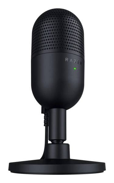 Razer Seiren V3 Mini Microfono Gaming - Cattura Vocale Ultraprecisa - Isolamento Vocale - USB - Colore Nero