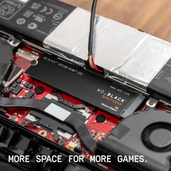WD Black SN7100 Disco Duro Solido SSD 1TB M2 PCI Express 4.0 NVMe Gen4 TCL 3D NAND