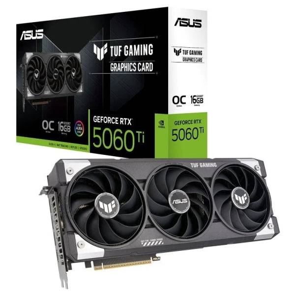 Asus GeForce RTX 5060 Ti TUF Gaming OC Scheda Grafica 16GB GDDR7 Reflex 2 RTX AI DLSS4