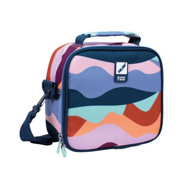 Milan The Fun Borsa Termica Porta Alimenti 3,5L - Include 3 Contenitori per Alimenti - Interno Isolante Termico - Apertura Totale - Tracolla Regolabile ed Estraibile