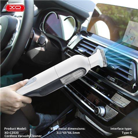 XO CZ020 Aspiratore Manuale - Include Due Bocchette - Colore Bianco
