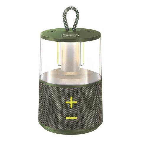 XO F59 Altoparlante Bluetooth 5W con Lampada Campeggio - Colore Verde