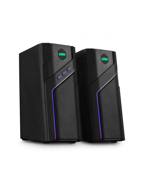 Urban Factory Boomee Altoparlanti 10W - Bluetooth 5.1 - Connessione Jack 3.5mm - Colore Nero