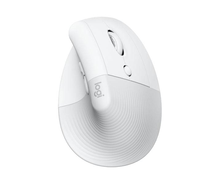 Logitech Lift for MAC Mouse Verticale Bluetooth e Wireless USB 4000dpi - 5 Pulsanti - Uso Destrorso
