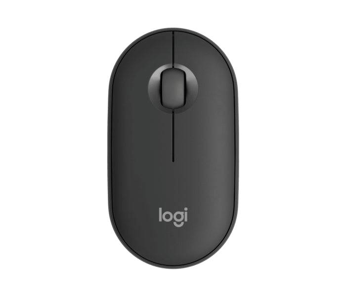 Logitech Pebble Mouse 2 M350s Mouse Wireless USB 1000dpi - Multidispositivo - Utilizzo Ambidestro - Colore Grigio