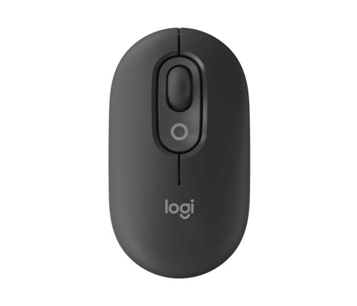 Logitech POP Mouse Wireless 1000dpi - 4 Pulsanti - Multidispositivo - Colore Grafite