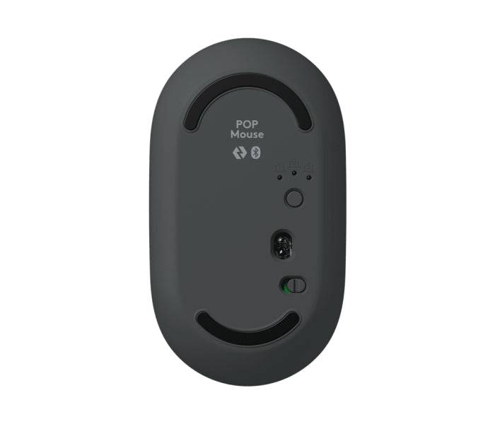 Logitech POP Mouse Wireless 1000dpi - 4 Pulsanti - Multidispositivo - Colore Grafite