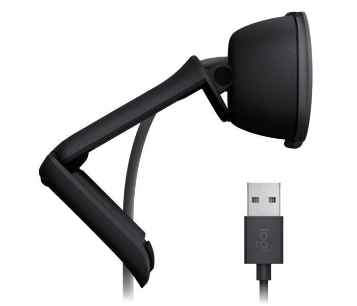 Logitech Brio 100 Webcam Full HD - 2 Megapixel - Antiriflesso - Grigio