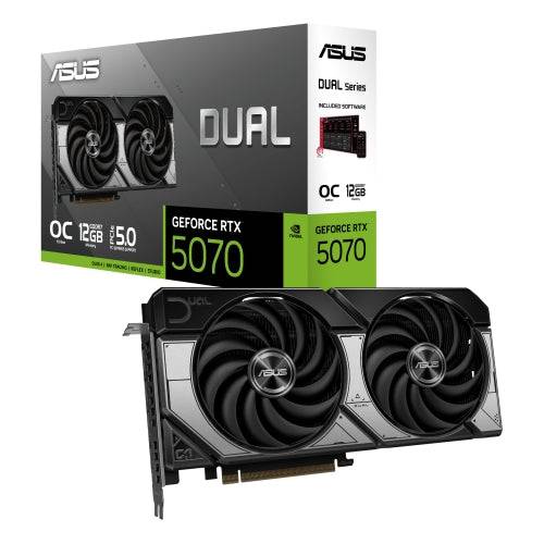 Asus DUAL GeForce RTX 5070-O12G Scheda Grafica 12GB GDDR7