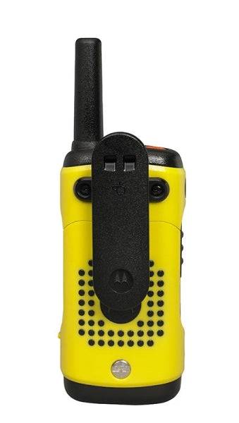 Motorola T92H2O Coppia Walkie Talkie - 8 Canali PMR446 + 121 Codici - Portata fino a 10km - Autonomia fino a 16h - IP67