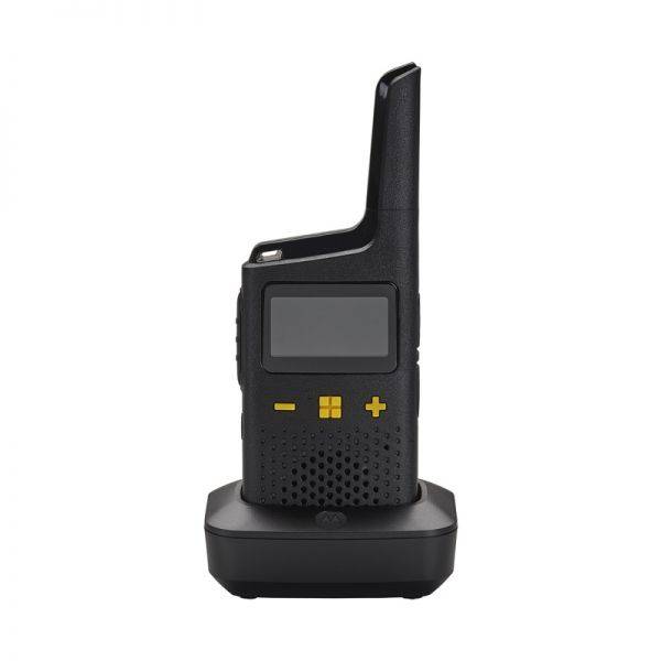 Motorola XT185 Set 2 Ricetrasmettitori - 16 Canali PMR446 + 121 Codici - Portata fino a 8km - Autonomia fino a 24h