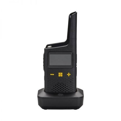 Motorola XT185 Set 2 Ricetrasmettitori - 16 Canali PMR446 + 121 Codici - Portata fino a 8km - Autonomia fino a 24h