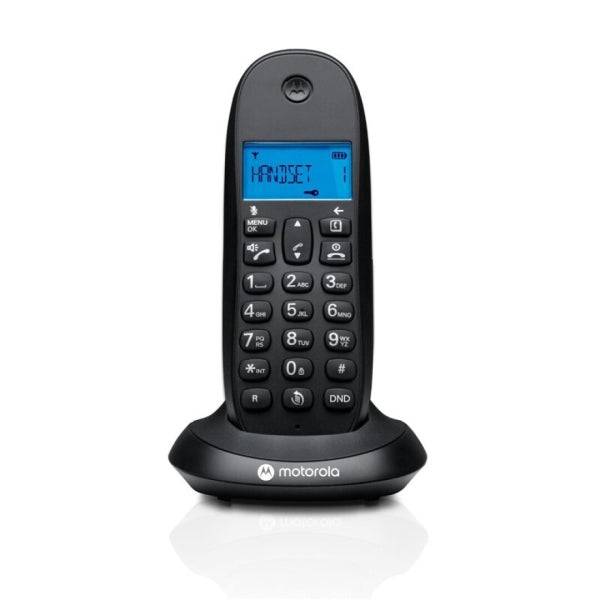 Motorola C1001L Telefono Cordless DECT - Identificativo di Chiamata - Vivavoce