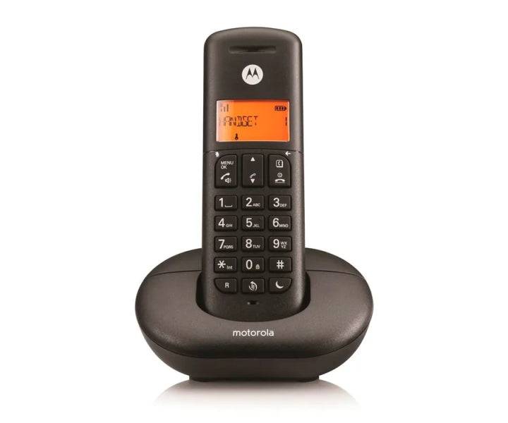 Motorola E201 Telefono Cordless DECT - Identificativo di Chiamata - Vivavoce