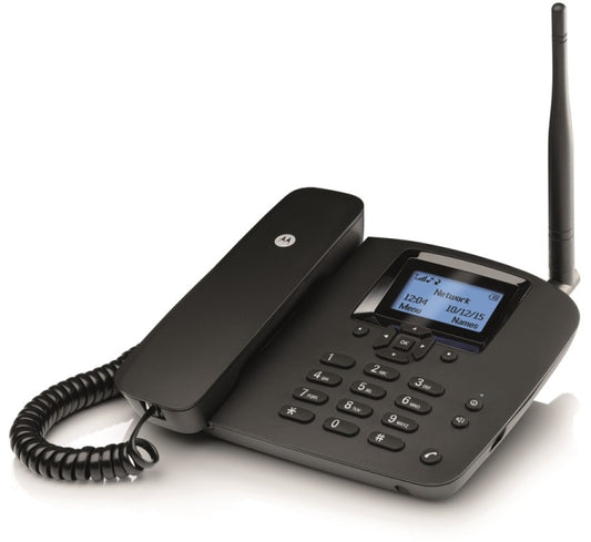Motorola FW410L Telefono Fisso - 4G - Uso Esclusivo con SIM - Vivavoce