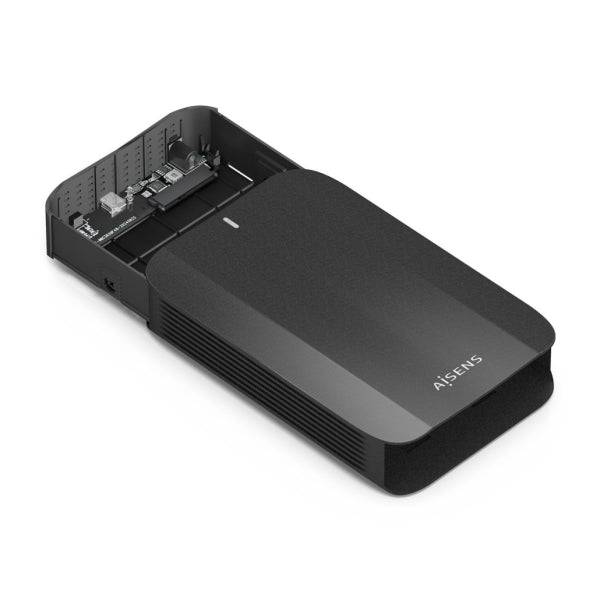 Aisens UltraData Custodia Esterna 3.5" USB-C - Fino a 5.0Gbps - Colore Nero