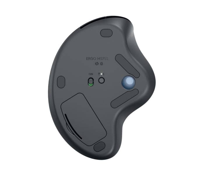 Logitech Ergo M575S Mouse Wireless Trackball USB 2000dpi - 5 Pulsanti - Uso Destrorso - Colore Grigio Grafite