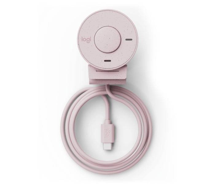 Logitech Brio 300 Webcam Full HD - 2 Megapixel - Campo Visivo 70° - Colore Rosa