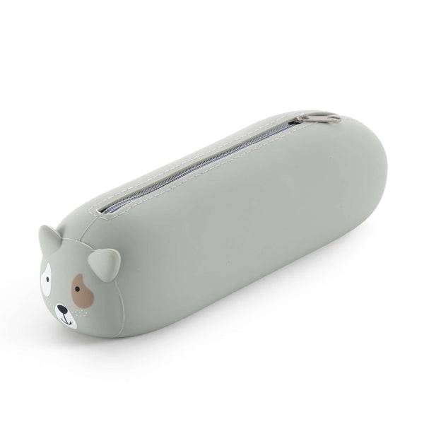 Miquel Rius Back2Fun Animali Cute Espositore 12 Astucci Silicone - 4 di ogni Modello Animale - Chiusura Zip