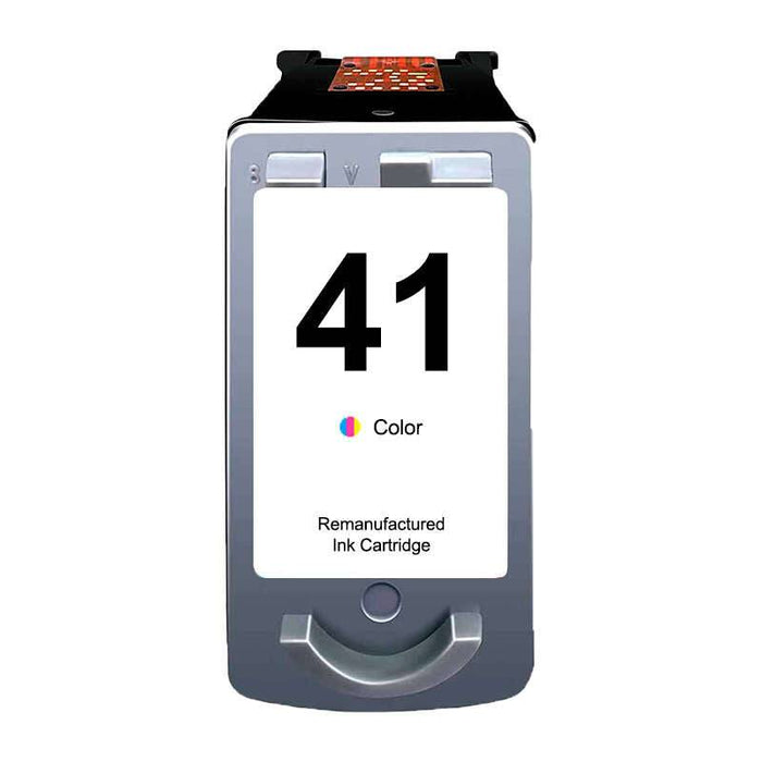 Canon CL41/CL51/CL38 Colore Cartuccia d'Inchiostro Rigenerato - Indicatore Livello Inchiostro - Sostituisce 0617B001/0617B032/0618B001/2146B001