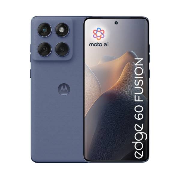 Motorola Moto Edge 60 Fusion 5G Smartphone Schermo 6.67" - 8GB - 256GB - Fotocamera 50mp - Batteria 5200mAh - Colore Blu