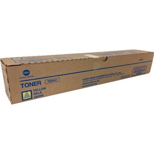 Konica Minolta TN514 Giallo Cartuccia Toner Originale - A9E8250/TN514Y