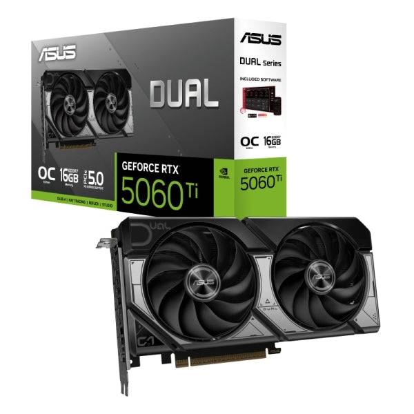 Asus Dual GeForce RTX 5060 TI OC Edition Scheda Grafica 16GB GDDR7