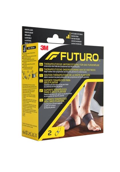 Futuro Supporto Terapeutico per Arco Plantare - Regolabile - Traspirante - Colore Nero