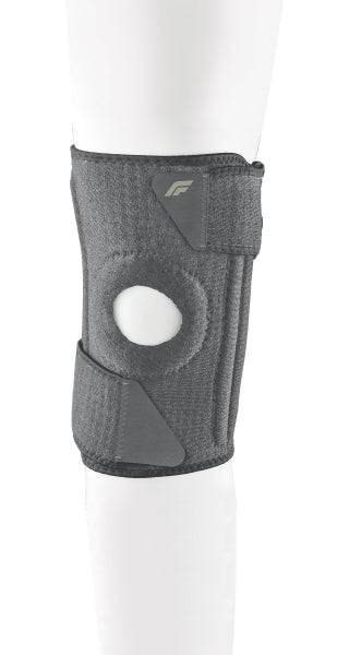 Futuro Comfort Ginocchiera - Regolabile (27.9 - 55.9cm) - Traspirante - Isola l'Umidità - Elastico - Colore Grigio Scuro