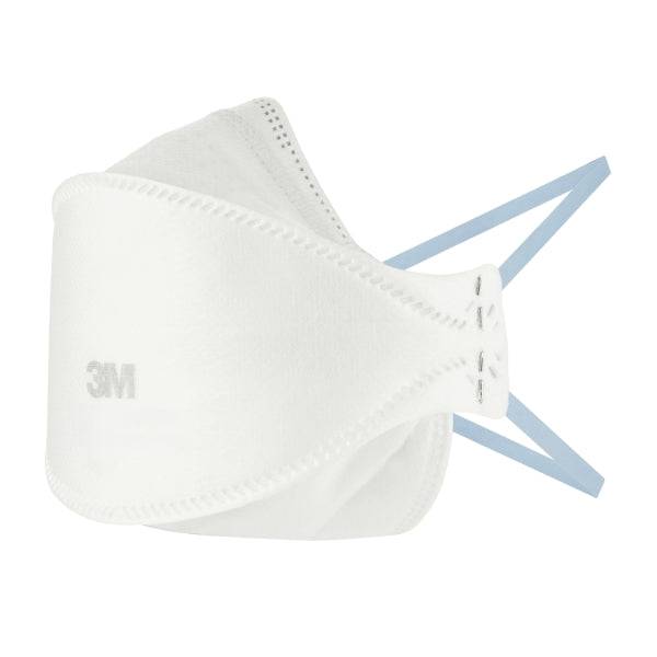 3M Aura Confezione da 5 Mascarillas para Particulas FFP2 - Desechable - Sin Valvula - Para Niveles Medios de Particulas - Colore Bianco