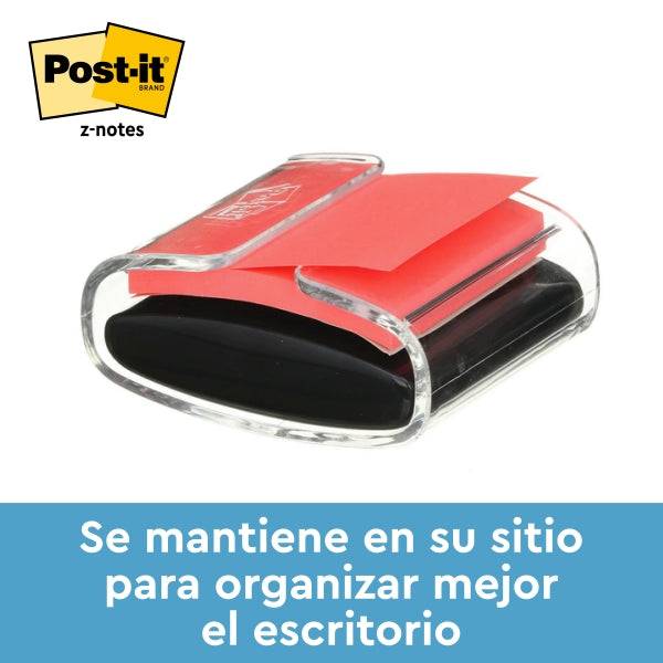 Post-It Super Sticky Dispenser con 12 Bloc di 90 Z-Notes - Dispenser Pro - Forma Quadrata - 76x76mm - Colore Bianco