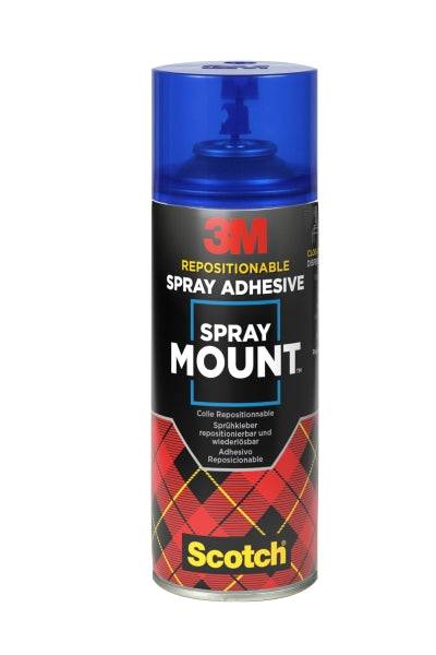 Scotch Spraymount Adesivo in Spray 400ml - Eccellente Aderenza - Colore Trasparente