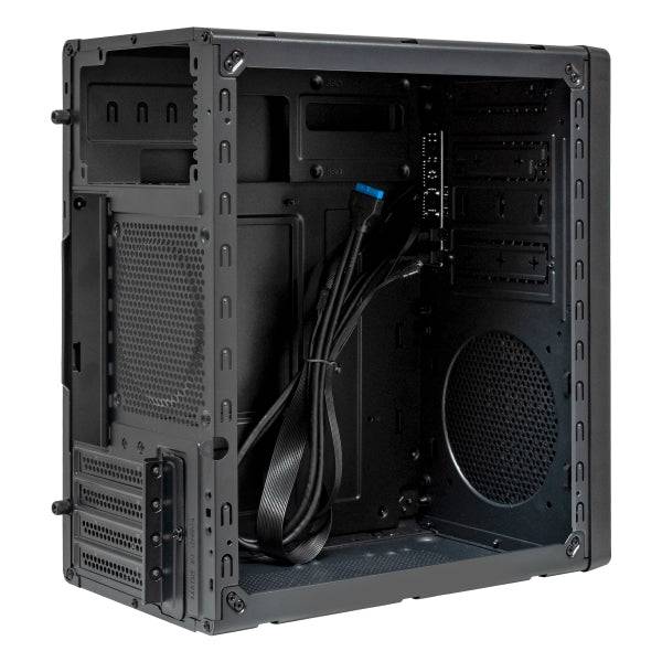 Unykach Numen 300 Pro Case Tower Micro ATX, Mini ITX - Supporto HDD 2.5", 3.5" - USB 2.0, 3.0 e Audio - Colore Nero