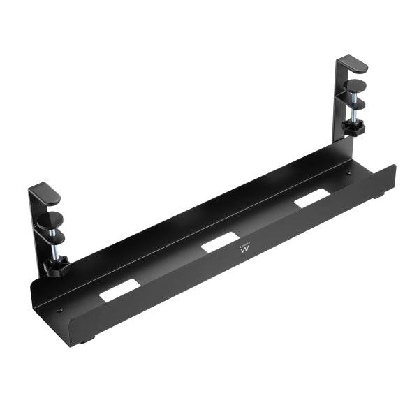 Ewent Supporta fino a 5kg - Sistema di Fascette Regolabili - Universale - 600x105x207mm - Colore Nero