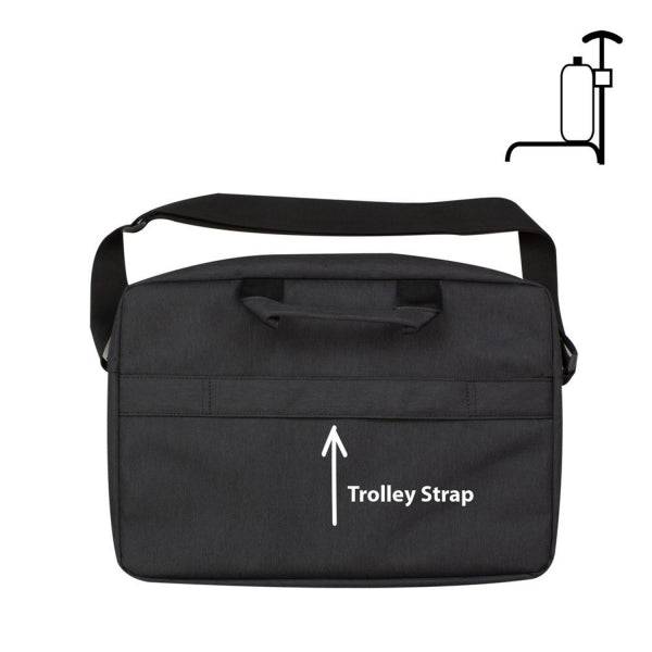 Ewent Valigetta per Portatile 15.6" - Manico - Cinghia Regolabile - Poliestere - Colore Nero