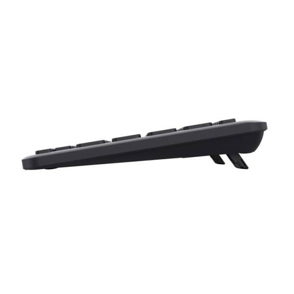 Trust Lyra Wireless Bluetooth 5.0 - Batteria Ricaricabile - Realizzato con Materiali Riciclati - Colore Nero