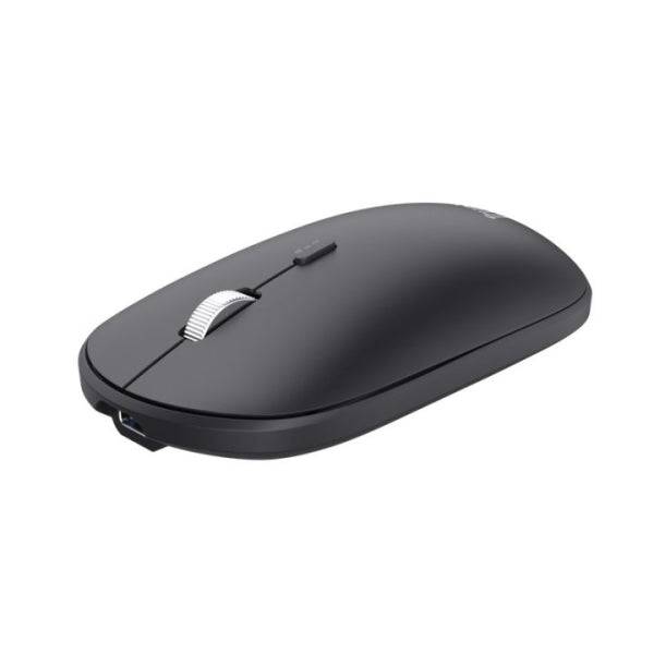 Trust Lyra Pack Tastiera e Mouse Wireless Bluetooth - Multidispositivo - Uso Ambidestro - Colore Nero