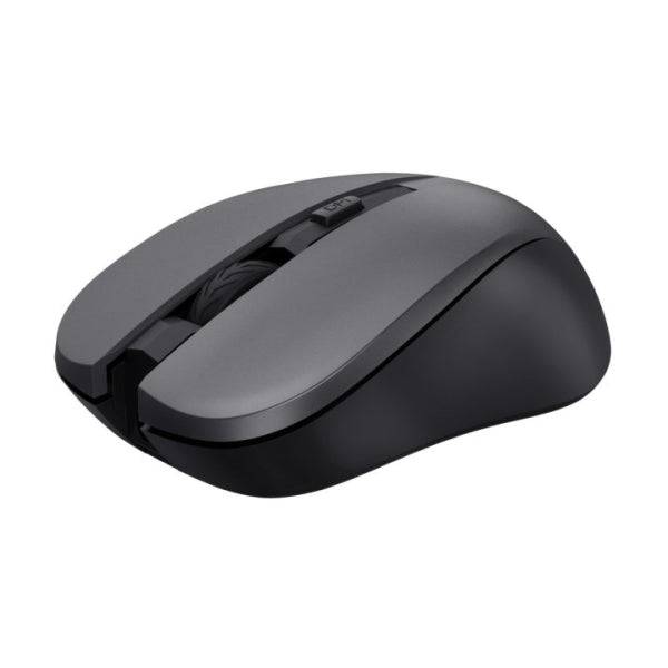 Trust Trezo Pack Tastiera + Mouse Wireless - Tasti Silenziosi - Realizzato con Materiale Riciclato - Colore Nero