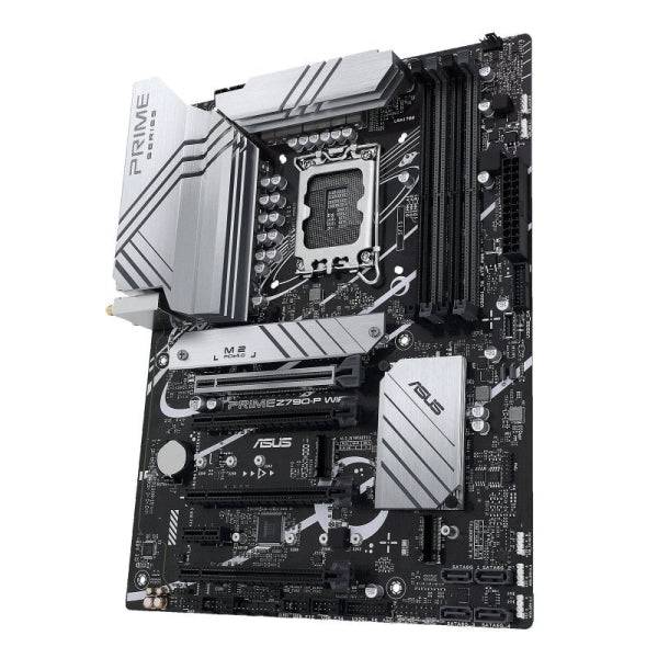 Asus Prime Z790-P WIFI Scheda Madre Intel 1700 - WiFi, HDMI, DisplayPort, PCIe 3.0, 4.0 e 5.0 M2, 4x SATA III, USB 2.0, 3.2, USB-C, RJ-45